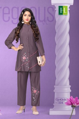 H DOT by Hirwa presents latest catalog roman silk Co Ord sets kurtis catalogs