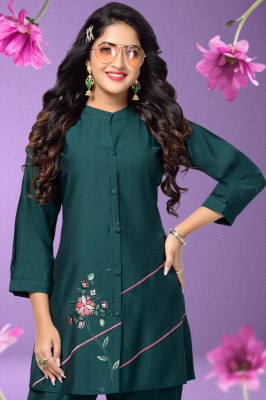 H DOT by Hirwa presents latest catalog roman silk Co Ord sets kurtis catalogs