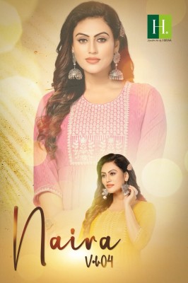 H.Dot by hirwa presents  its latest naira cut kurti catalog by naira vol 4 hirwa