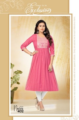 H.Dot by hirwa presents  its latest naira cut kurti catalog by naira vol 4 kurtis catalogs