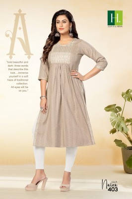 H.Dot by hirwa presents  its latest naira cut kurti catalog by naira vol 4 kurtis catalogs