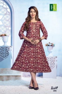 H dot by hirwa barbie vol 2 presents latest Anarkali kurti Catalog at wholesale price kurtis catalogs