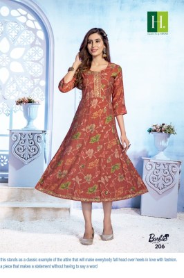 H dot by hirwa barbie vol 2 presents latest Anarkali kurti Catalog at wholesale price kurtis catalogs