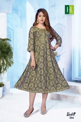 H dot by hirwa barbie vol 2 presents latest Anarkali kurti Catalog at wholesale price kurtis catalogs