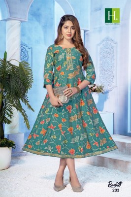 H dot by hirwa barbie vol 2 presents latest Anarkali kurti Catalog at wholesale price kurtis catalogs