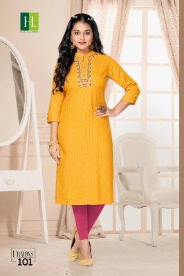 H dot by hirwa present latest long straight kurti with embroidered catalogue at low rate kurtis catalogs