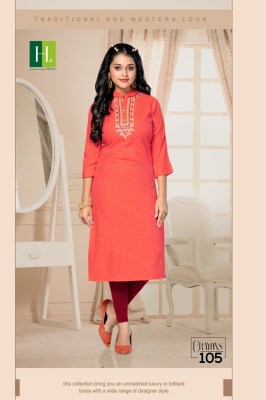 H dot by hirwa present latest long straight kurti with embroidered catalogue at low rate kurtis catalogs