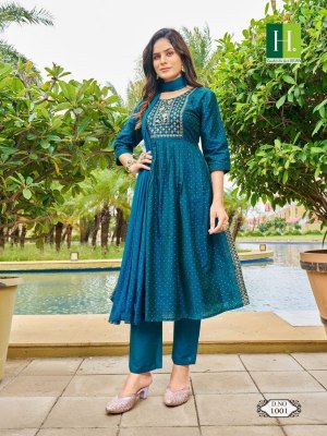 H dot by hirwa presenting sindoor vol 2 Naira Cut Festive wear Kurtis with Heavy Embroidery Work pant and dupatta catalog at wholesale price readymade suit catalogs