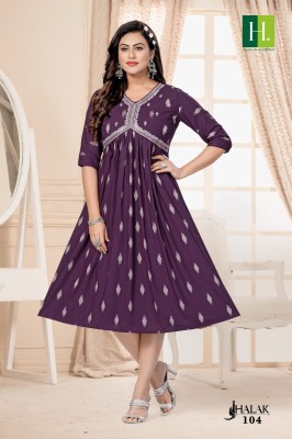 H dot hirwa by jhalak ALIA Cut Festive wear Kurtis with Heavy Embroidery catalog at wholesale rate kurtis catalogs