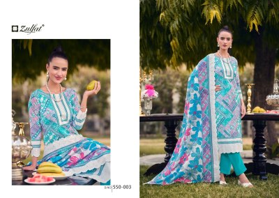 Hakoba by Zulfat pure cotton printed laces unstitched salwar suit catalogue at amaviexpo salwar kameez catalogs