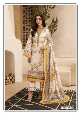 Hala Ramsha Vol 5 Exclusive Karachi Collection Heavy Cotton Print Unstitched Salwar Suit  Wholesale dress material catalogs