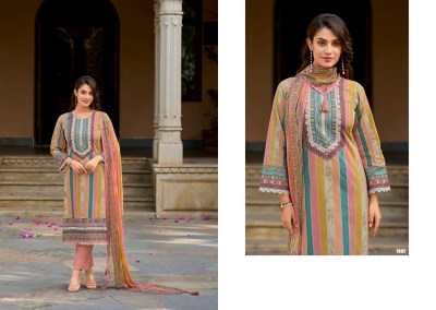 Hania by Kilory trendz pure lawn cotton printed dress material catalogue at affordable rate salwar kameez catalogs