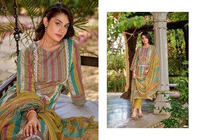 Hania by Kilory trendz pure lawn cotton printed dress material catalogue at affordable rate salwar kameez catalogs