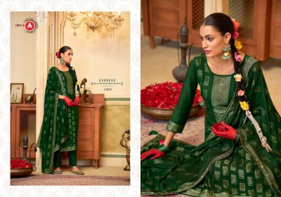 Hanshika by Triple A viscose maslin reyon unstitched dress material catalogue dress material catalogs