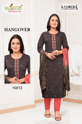 Hariyaali by hangover fancy kurti pant and dupatta catalog at wholsale price kurtis catalogs