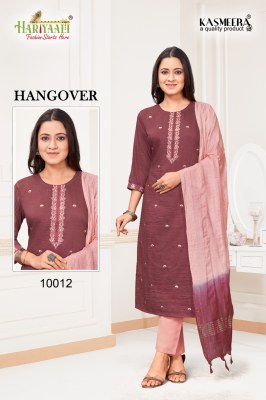 Hariyaali by hangover fancy kurti pant and dupatta catalog at wholsale price kurtis catalogs