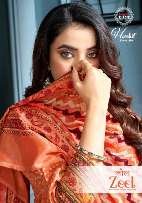 Harshit fashion by Alok suit pure zam cotton designer unstitched suit catalogue at low rate  Alok Suit