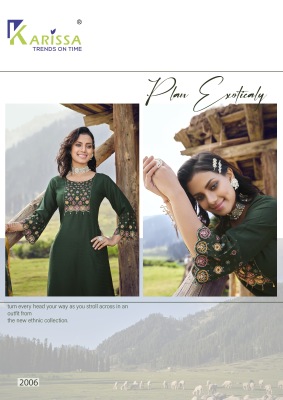 Hazel by karissa with liva tag fancy kurto bottom and dupatta catalog kurtis catalogs