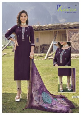 Hazel by karissa with liva tag fancy kurto bottom and dupatta catalog kurtis catalogs