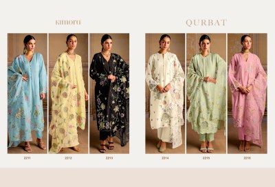 Heer Qurbat Vol 51 by Kimora designer unstitched salwar suit catalogue at low rate dress material catalogs