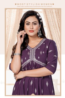 Hirwa by Jhalak vol 2 heavy Bombay reyon embroidered kurti catalogue at affordable price kurtis catalogs