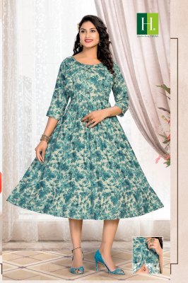 Hirwa by good news heavy reyon fancy feeding kurti catalogue at low rate kurtis catalogs