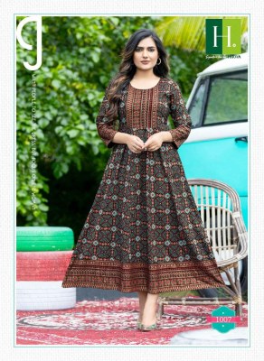 Hirwa by sunlight vol 2 designer reyon kurti catalogs at wholesale price kurtis catalogs