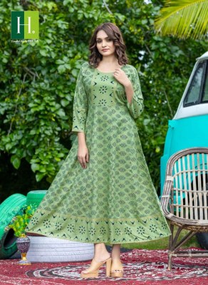 Hirwa by sunlight vol 2 designer reyon kurti catalogs at wholesale price kurtis catalogs