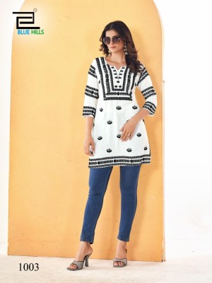 Hola pro by Blu hills reyon thread work western wear catalogue at low rate western wear catalogs