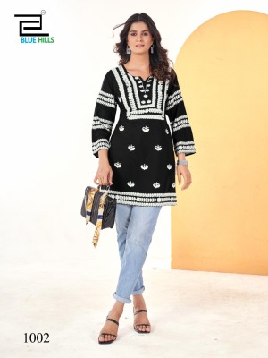 Hola pro by Blu hills reyon thread work western wear catalogue at low rate western wear catalogs