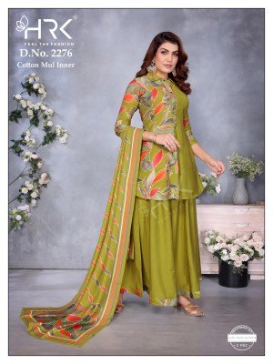 Hrk D.No-2276 Roman Silk Printed Palazzo Suit with Hand Work Ethnic Wholesale Bulk wholesale catalogs