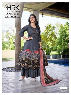 Hrk D No 2319 Soft Modal Foil Print Anarkali with Hand Work And Plazzo Bulk Wholesale wholesale catalogs