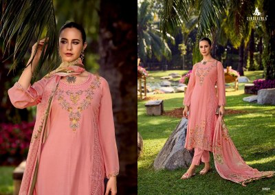 IBIZA by Cinderella pure bambarg embroidered digital printed unstitched dress material catalogue  salwar kameez catalogs