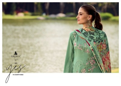 IBIZA by Cinderella pure bambarg embroidered digital printed unstitched dress material catalogue  salwar kameez catalogs