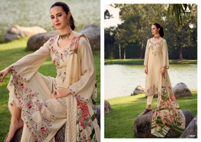 IBIZA by Cinderella pure bambarg embroidered digital printed unstitched dress material catalogue  salwar kameez catalogs