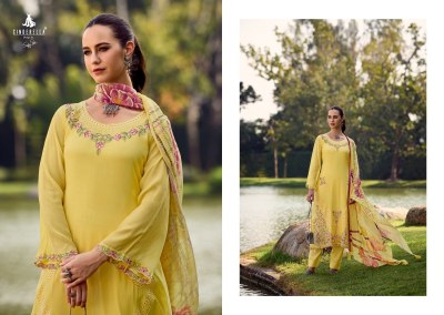 IBIZA by Cinderella pure bambarg embroidered digital printed unstitched dress material catalogue  salwar kameez catalogs