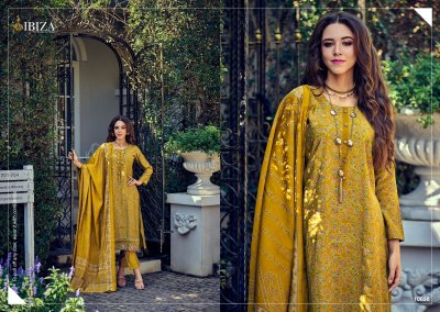 IBIZA by Kantha kari pure musalin digital print embroidered salwar kameez catalogue at affordable rate  salwar kameez catalogs