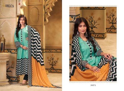 IBIZA by Laskara pure viscose printed with handwoek unstitched salwar kameez catalogue at wholesale price pakistani suit catalogs