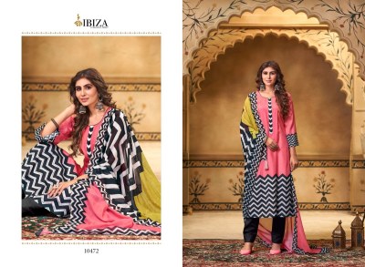 IBIZA by Laskara pure viscose printed with handwoek unstitched salwar kameez catalogue at wholesale price pakistani suit catalogs