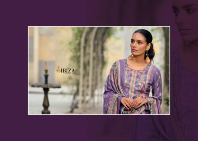 IBIZA by Tijori pure muslin digital badla outline handwork Karachi suit catalogue at wholesale price Karachi suits catalogs