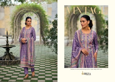 IBIZA by Tijori pure muslin digital badla outline handwork Karachi suit catalogue at wholesale price Karachi suits catalogs