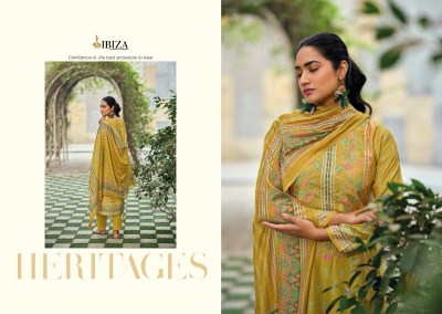 IBIZA by Tijori pure muslin digital badla outline handwork Karachi suit catalogue at wholesale price Karachi suits catalogs