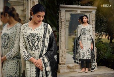 IBIZA by parastoon present new collection of muslin digital printed with embroidered unstitched dress material catalogue at low rate  salwar kameez catalogs