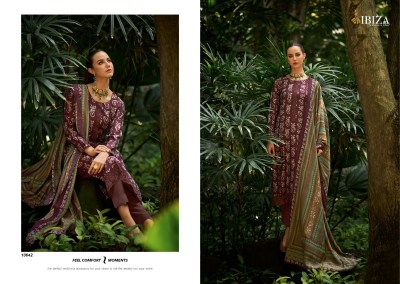 IBIZA present Batik Mantra pure viscose masline digital printed embroidered unstitched salwar kameez catalogue at wholesale rate  salwar kameez catalogs