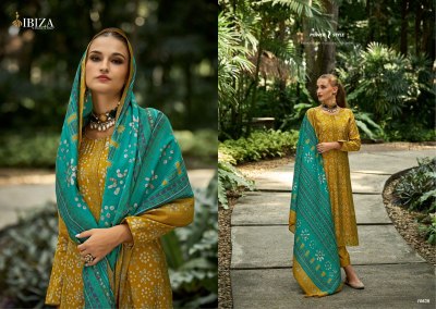 IBIZA present Batik Mantra pure viscose masline digital printed embroidered unstitched salwar kameez catalogue at wholesale rate  salwar kameez catalogs