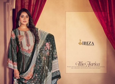 IBIZA present Rehnuma fancy pure bamburg maslin digital printed with handwork unstitched dress material catalogue at low rate salwar kameez catalogs