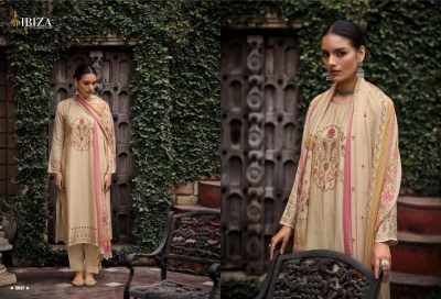 IBIZA present Rubai pure bamburg muslin digital print with handwork unstitched suit mnaterial at low rate salwar kameez catalogs