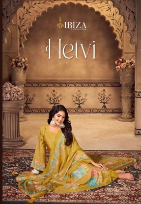 IBIZA present hetvi pure viscose digital printed unstitched salwar kameez catalogue at low rate  IBIZA