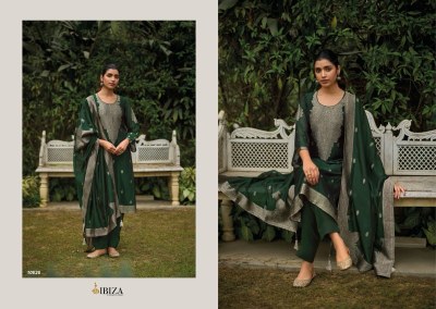 IBZIA present Zarin pure banglory silk jacquard with handwork unstitched salwar kameez catalogue at affordable rate  salwar kameez catalogs