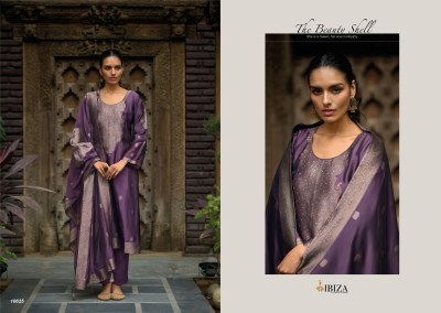 IBZIA present Zarin pure banglory silk jacquard with handwork unstitched salwar kameez catalogue at affordable rate  salwar kameez catalogs